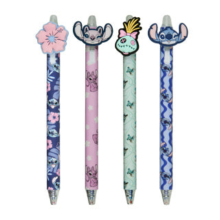 Afbeelding laden in galerijviewer, Undercover uitwisbare gelpen met lilo stitch-topper
