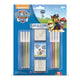 Paw patrol kleur- en stempelset 11-delig