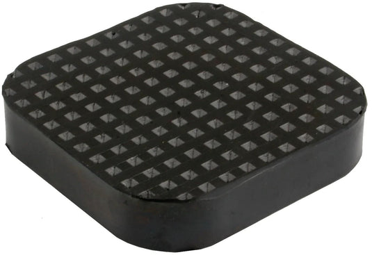 Busching rubberpad rubber pad shunting jack 25x120x120mm.