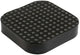Busching rubberpad rubber pad shunting jack 25x120x120mm.