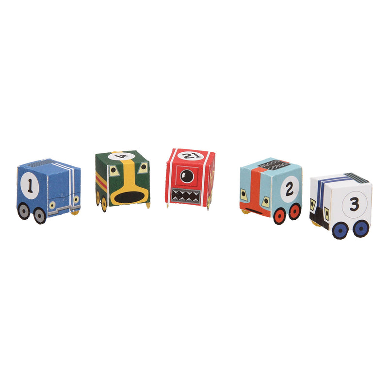 Afbeelding laden in galerijviewer, Wins holland paper toys knutelsboek - coole robots
