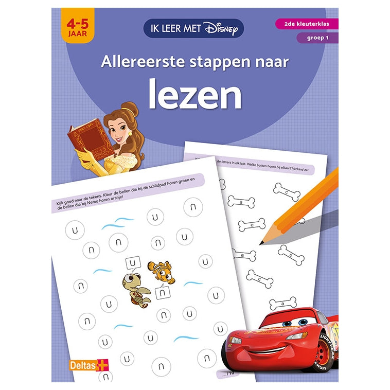 Afbeelding laden in galerijviewer, Deltas ik leer met allereerste stappen naar lezen (4-5 j.)
