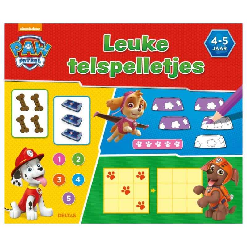 Afbeelding laden in galerijviewer, Deltas paw patrol - leuke telspelletjes (4-5 jaar)
