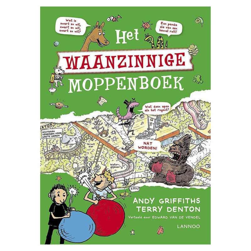 Afbeelding laden in galerijviewer, Centraal boekhuis het waanzinnige moppenboek
