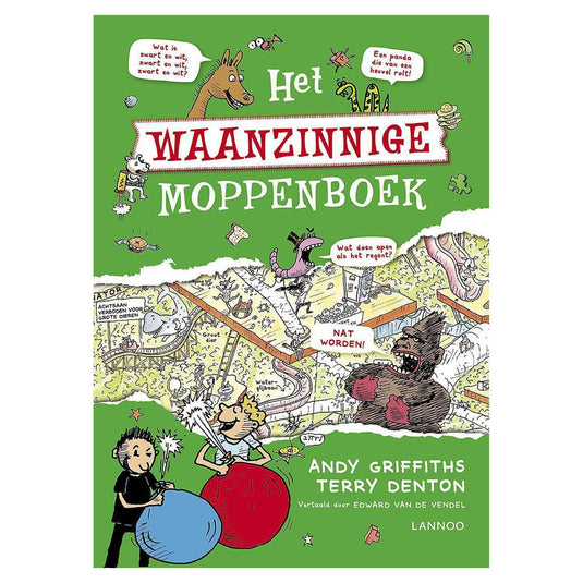 Centraal boekhuis het waanzinnige moppenboek