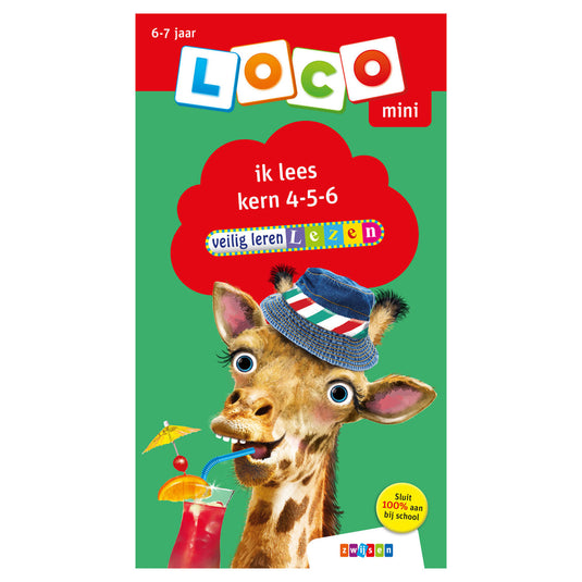 Loco mini - veilig leren lezen ik lees kern 4-5-6 (6-7 jaar)