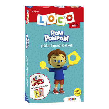 Wpg uitgevers mini loco rompompom pakket logisch nadenken (4-6 jaar)