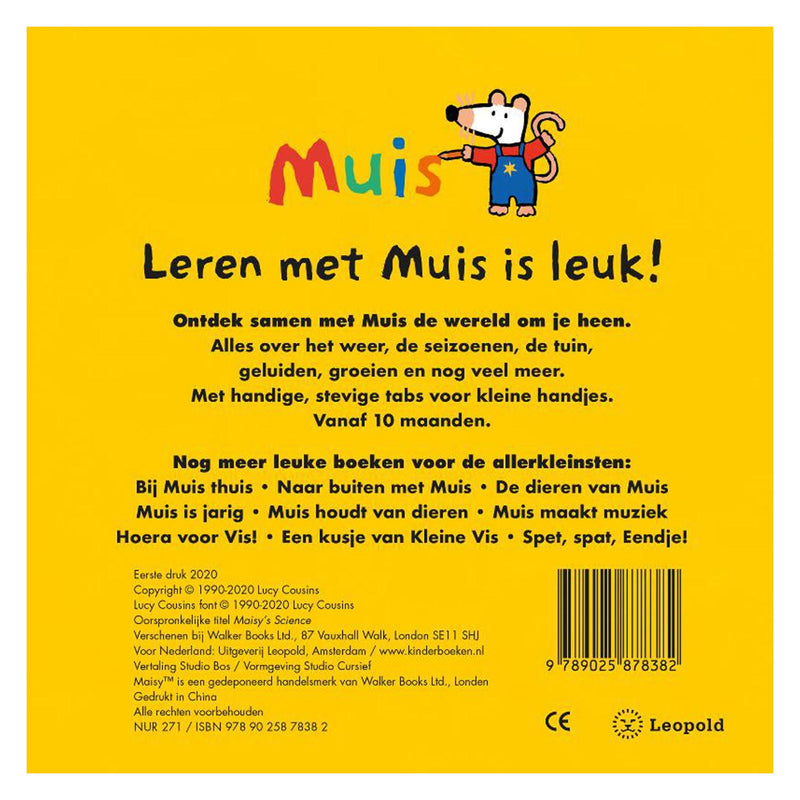 Afbeelding laden in galerijviewer, WPG Uitgevers Muis ontdekt Eerste woordjesboek
