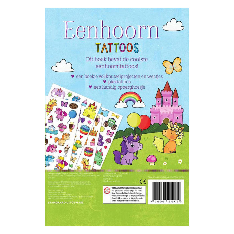 Afbeelding laden in galerijviewer, WPG Uitgevers Tattoos Eenhoorn
