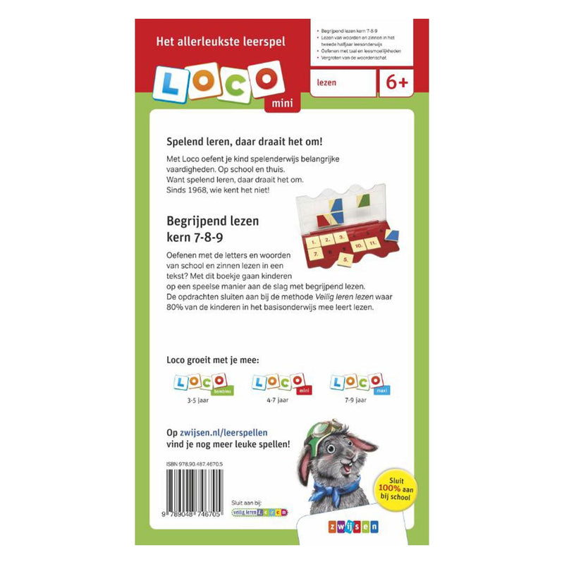 Afbeelding laden in galerijviewer, Wpg uitgevers mini loco veilig leren lezen begrijpend lezen kern 7-8-9
