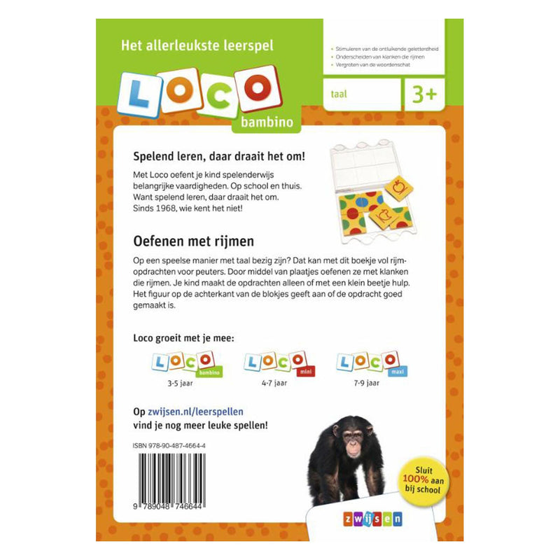 Afbeelding laden in galerijviewer, Loco bambino - boekje - ik rijm

