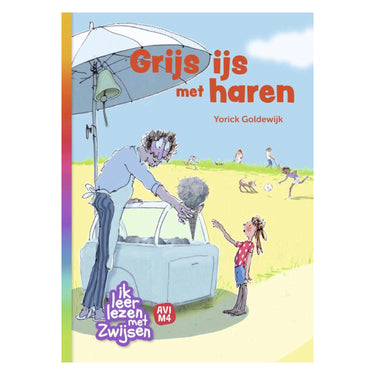 Wpg uitgevers ik leer lezen - grijs ijs met haren (avi-m4)