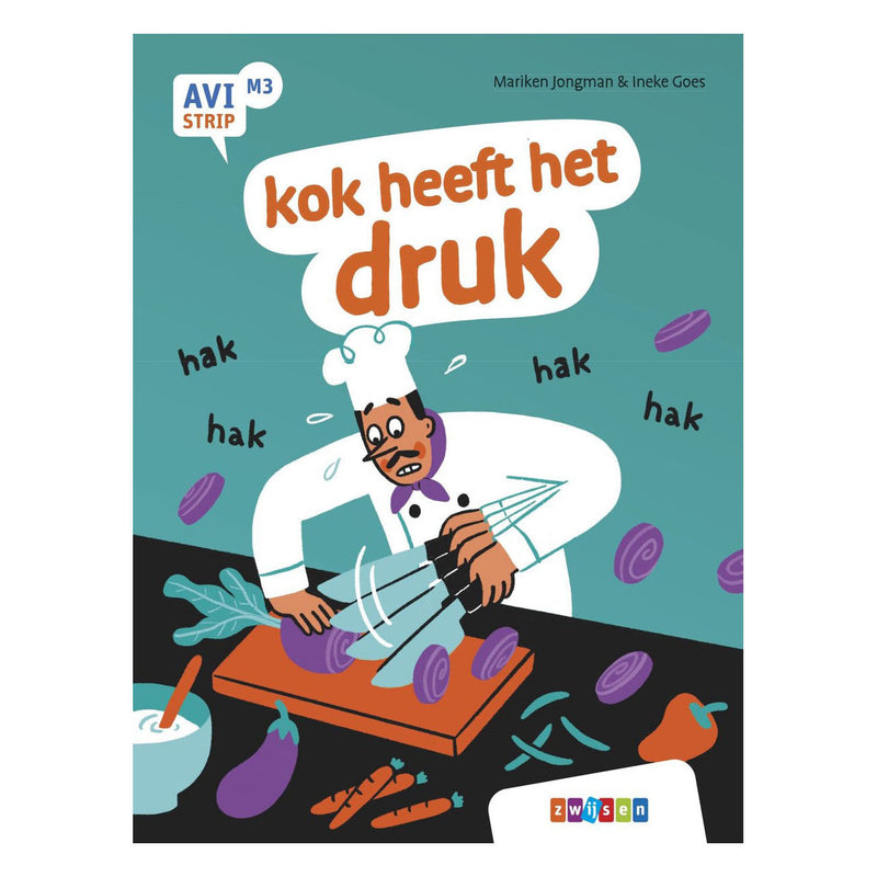 Afbeelding laden in galerijviewer, Wpg uitgevers kok heeft het druk - avi m3 stripboek
