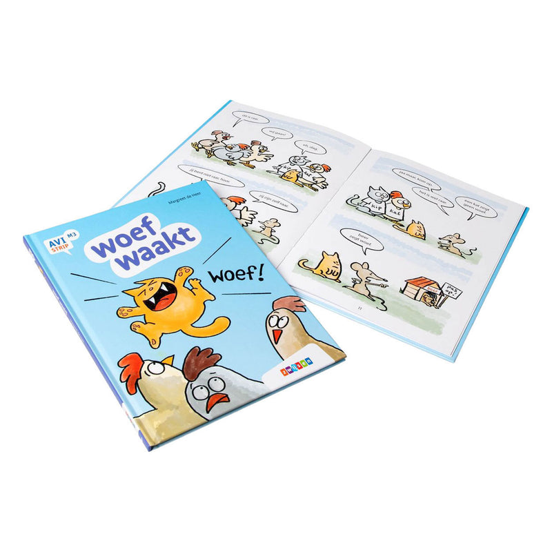 Afbeelding laden in galerijviewer, Wpg uitgevers woef waakt - avi start stripboek

