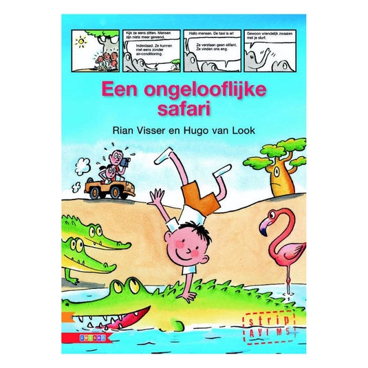 Wpg uitgevers een ongelooflijke safari - stripboek