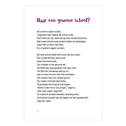 Wpg uitgevers weg met dievenschool - avi m4