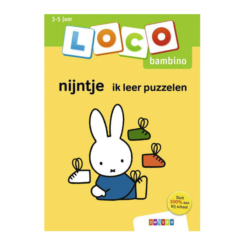 Afbeelding laden in galerijviewer, Wpg uitgevers loco bambino nijntje ik leer puzzelen
