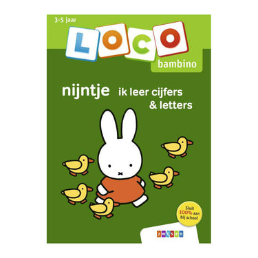 Wpg uitgevers loco bambino nijntje ik leer cijfers letters