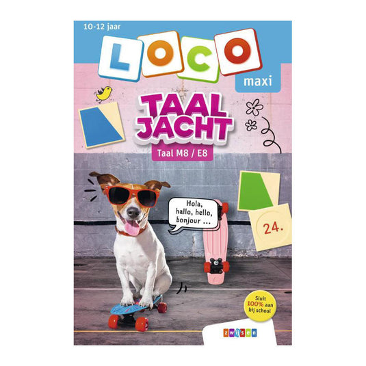 Wpg uitgevers loco maxi taaljacht taal m8 - e8