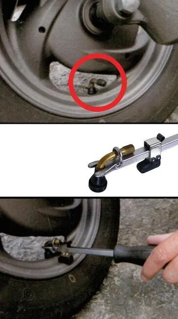 Condor montagegereedschap 8219 valve retraction tool