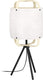 Eglo surfleet tafellamp - e27 - 51,5 cm - zwart beige bruin