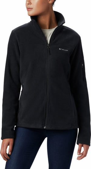 Columbia fast trek™ ii jacket fleece vest - fleecevest voor dames - outdoorvest - zwart - maat l
