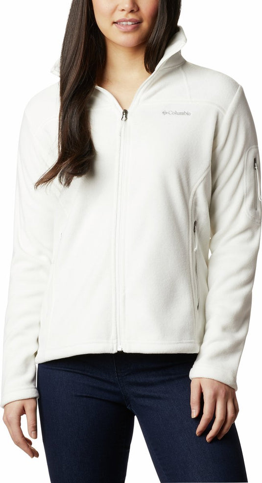 Columbia fast trek™ ii jacket fleece vest - fleecevest voor dames - outdoorvest - wit - maat m