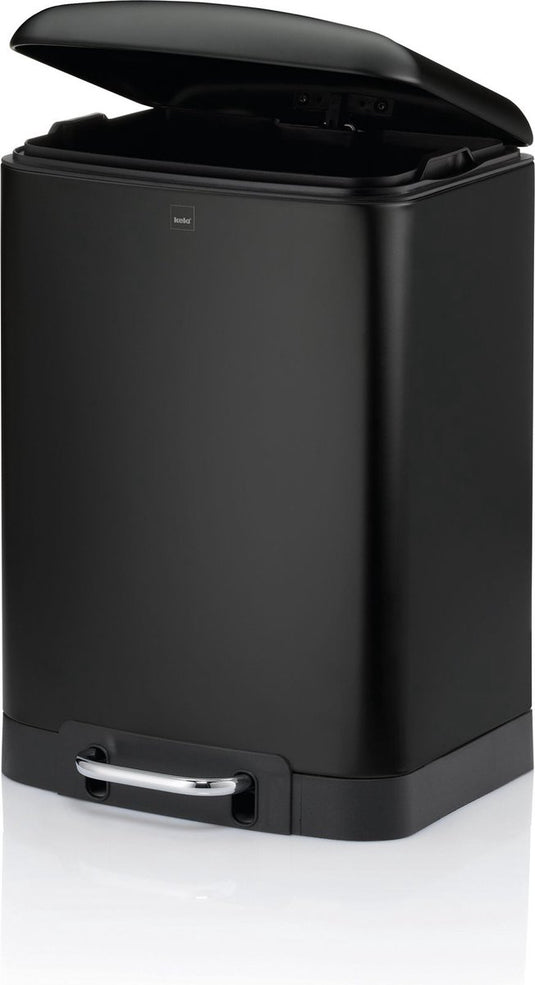 Kela afvalemmer, rvs, zwart, 12 l - | davino