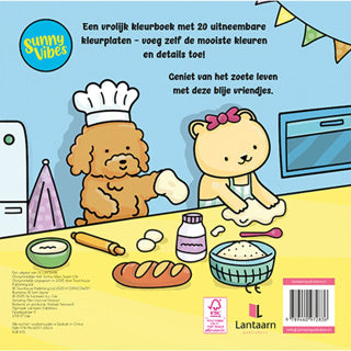 Afbeelding laden in galerijviewer, Lantaarn publishers sunny vibes kleurboek sweet life | 2 stuks
