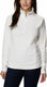 Columbia glacial™ iv 1 2 zip fleece trui - fleecetrui met halve rits - outdoortrui dames - wit - maat l