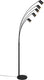 Trio marley - vloerlamp - zwart mat - excl. 5x gu10 4,5 w -