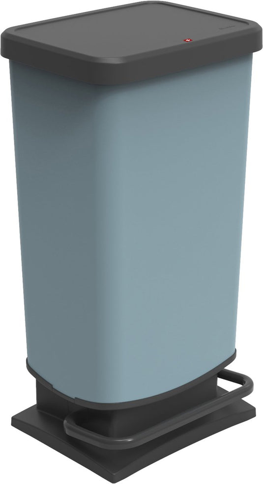 Rotho paso pedaalemmer - prullenbak 40l - bpa vrij - blauw