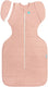 Love to dream ™ babyslaapzak swaddle up™ - inbakeren afbouwen - baby 6-9 maanden - 8.5-11 kg - winter - rose