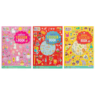 Afbeelding laden in galerijviewer, Grafix a4 stickerboek 8 vellen 3 assorti | 6 stuks
