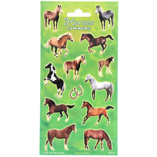 Afbeelding laden in galerijviewer, Creative craft group stickervel paarden
