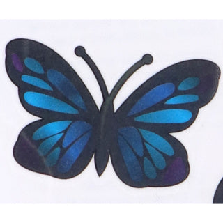 Totum metallic tattoos - vlinders