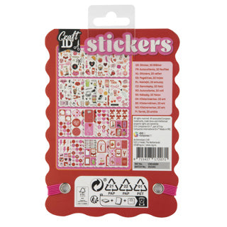 Afbeelding laden in galerijviewer, Stickerboek 20 vellen, 11x18 cm | 4 stuks
