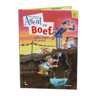 Afbeelding laden in galerijviewer, Boek agent en boef - gekte onder de grond

