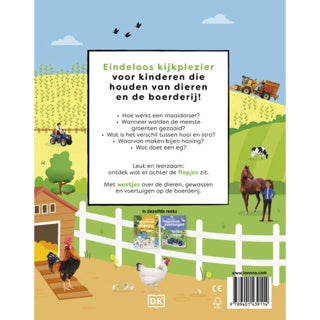 Afbeelding laden in galerijviewer, Boek mijn grote flapjesboek van de boerderij
