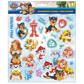 Undercover foam stickers paw patrol