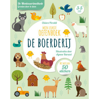 Afbeelding laden in galerijviewer, De boerderij - mijn leukste oefenboek. 3
