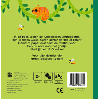 Afbeelding laden in galerijviewer, Standaard uitgeverij kiekeboe - in de jungle 6m+
