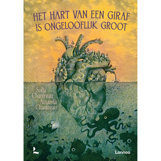 Afbeelding laden in galerijviewer, Centraal boekhuis het hart van een giraf is ongelooflijk groot
