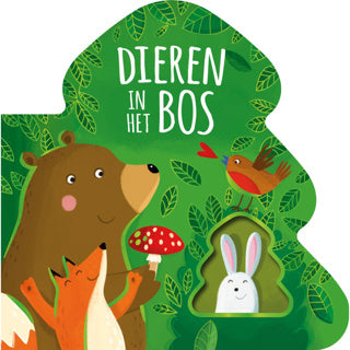 Afbeelding laden in galerijviewer, Boek kartonboek dieren in het bos
