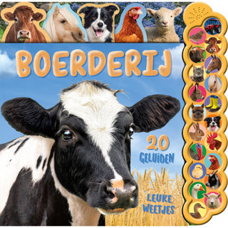 Afbeelding laden in galerijviewer, Boek geluidenboek boerderij

