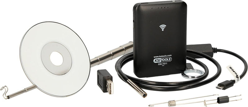 Afbeelding laden in galerijviewer, Ks tools ks-tools videoscoopset wi-fi video endoscope set weight 250g
