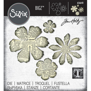 Sizzix • tim holtz bigz die tattered florals