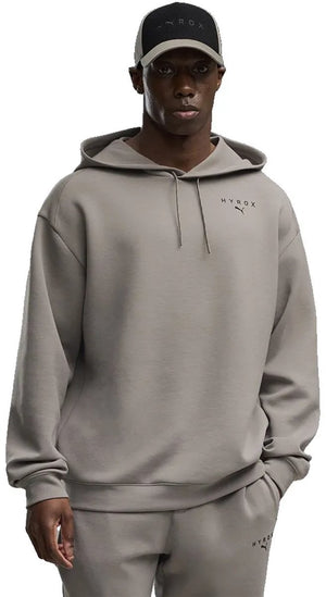 Puma x hyrox cloudspun hoodie grijs xl man xl