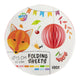 Creative craft group vouwblaadjes rond 15cm, 100 vellen 10 kleuren