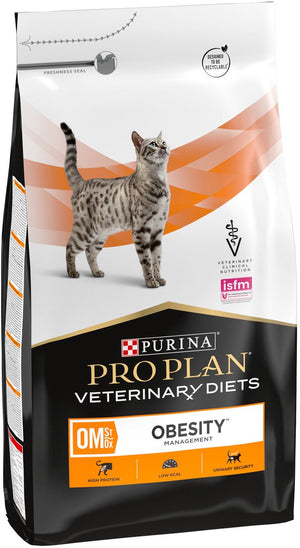 Pro plan veterinary diets feline om obesity management - kattenvoer - 1.5 kg